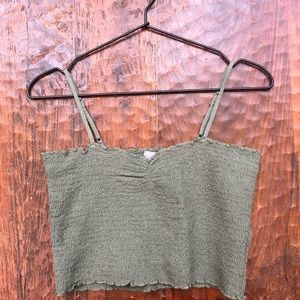 Aerie smocked tube top